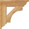 Ekena Millwork Westlake Traditional Rough Sawn Bracket, Western Red Cedar, 4"W x 18"D x 18"H BKT04X18X18WTL01RWR - alternate 3